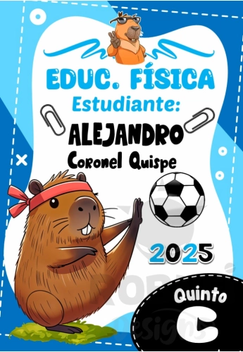 Capibara Educ Fisica Comunicacion Caratula Boy